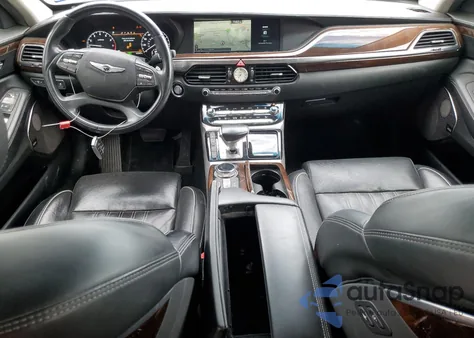 2018 Genesis G90 Premium из США, поврежденный, VIN KMHG34JA5JU047146